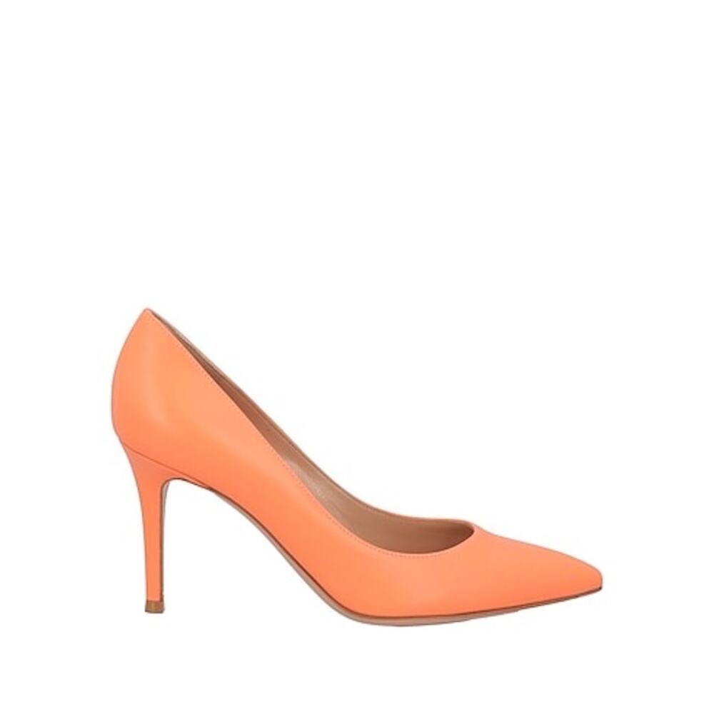 Gianvito Rossi NIB 85mm Leather Pumps in Tropical Size 39